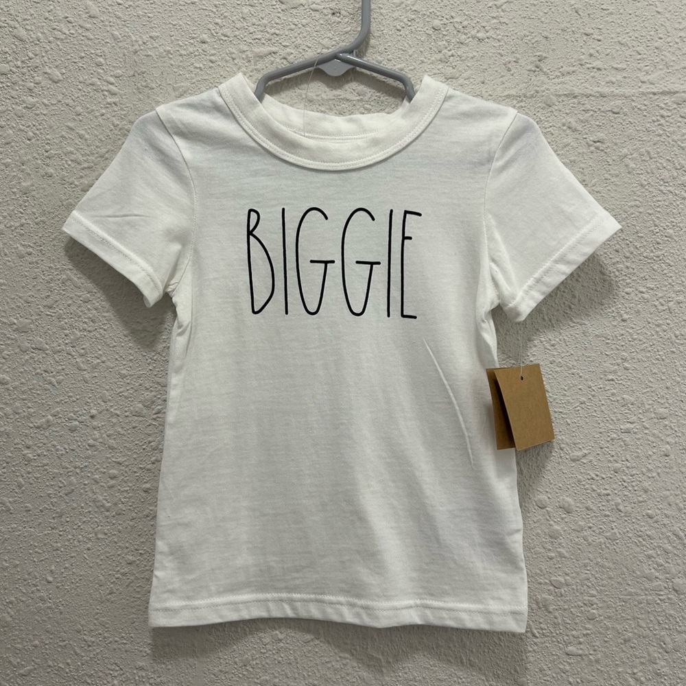 Rae Dunn by Magenta "Biggie" Unisex Tee NWT 2T